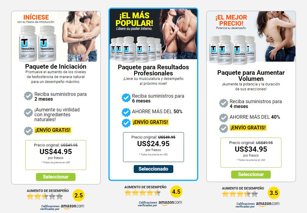 Testo Ultra Colombia Precio